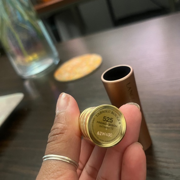 NWOT Lancome French Bisou INTIMATTE LIPSTICK - Picture 3 of 3